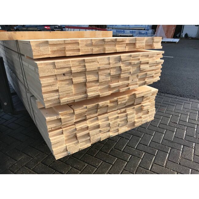 Vuren Plank 18x95mm (1.8 x 9.5cm) Geschaafd