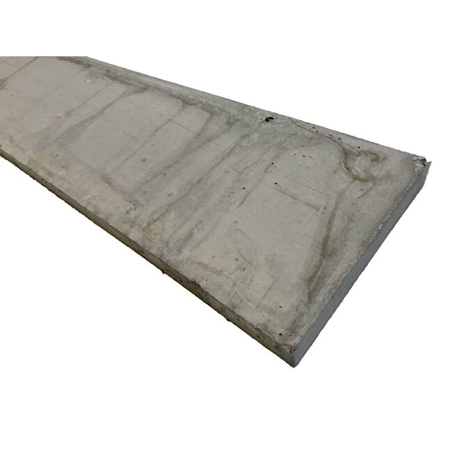 Gladde betonnen onderplaat lichtgrijs