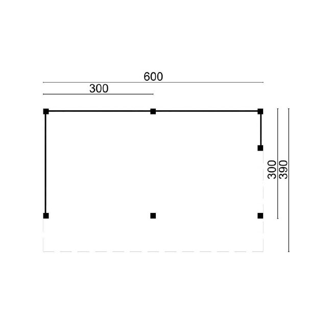 Kapschuur Tongeren 600x390cm DHZ