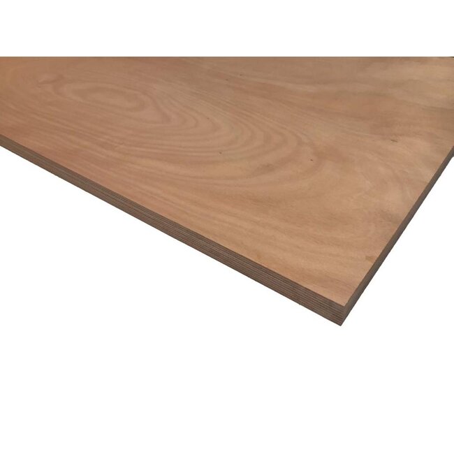 Okoume Multiplex Deurplaat 40 mm met Aluminium | Gestabiliseerd