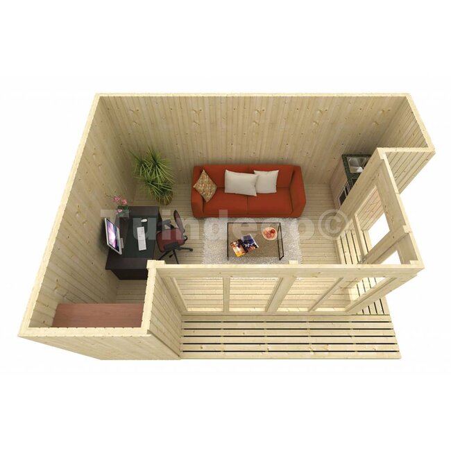 Tuinhuis Elin | Modern Tuinkantoor | Buitenkamer