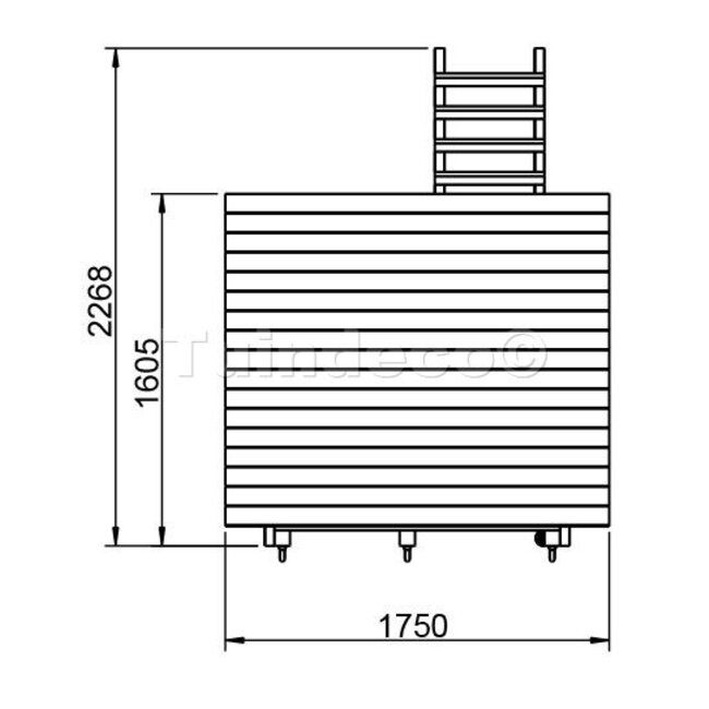Zelfbouwspeeltoestel Beach Hut