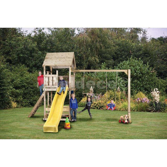 Speeltoren Robin met picknickset en zware trap