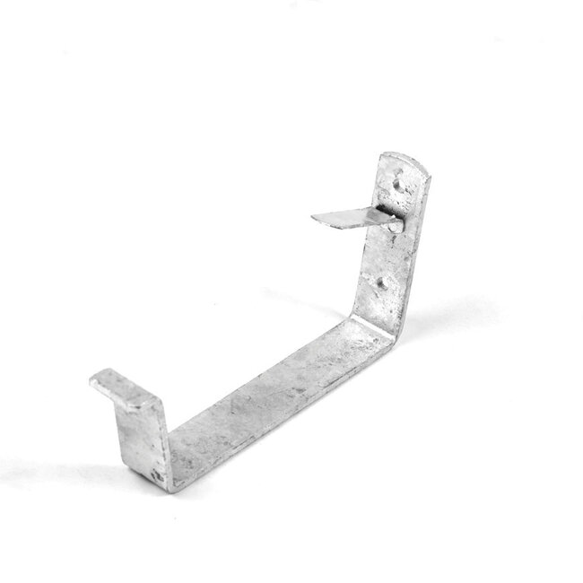 Een rechthoekige dakgoot van 140 mm