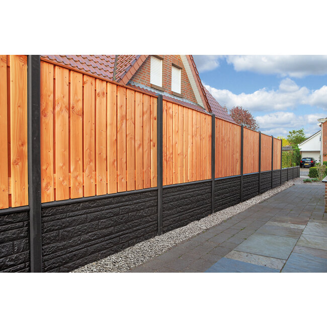 Tuinscherm Casablanca | Geïmpregneerde Red Class Wood Schutting