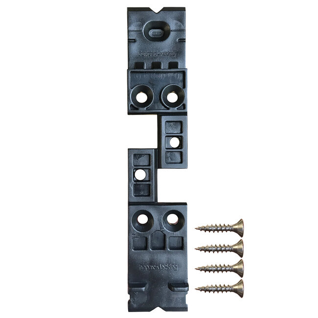 Hapax Fixing Pro Clips 5m2 | Onzichtbare Montage Houten Vlonderplanken