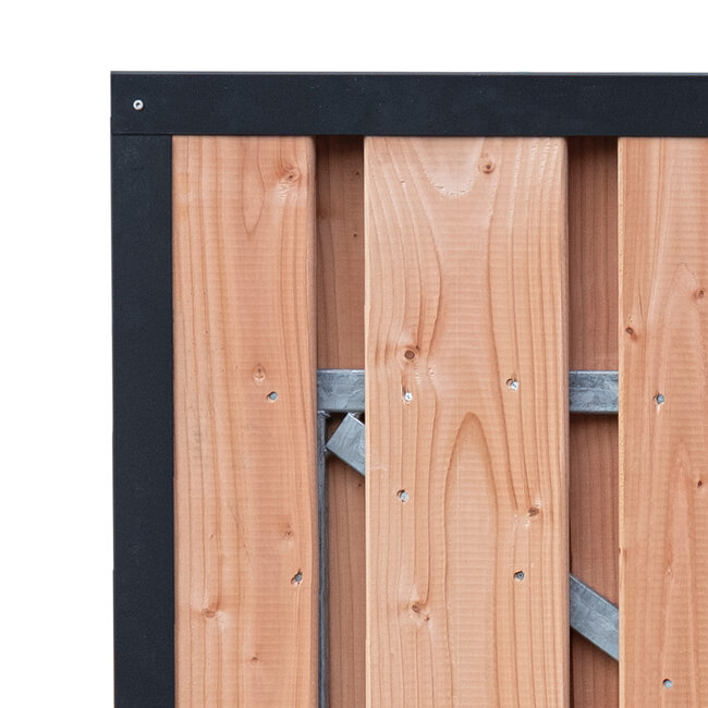 Luxe Stalen Kader Antraciet t.b.v. Tuindeur