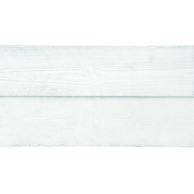 Betonpaal hout beton schutting wit / grijs diamantkop extra hoog - MAAS