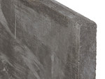 Berton Betonpaal hout beton schutting antraciet halfronde kop 1 onderplaat