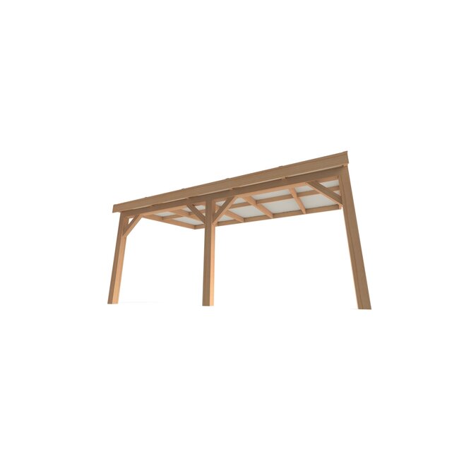 Douglas veranda 500x350 cm | 5x3,5 m | Houten Veranda aan Huis of Schuur