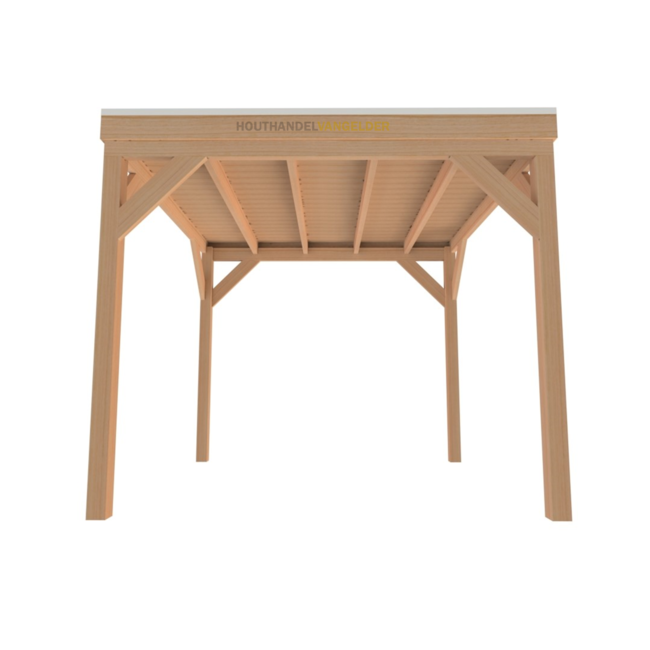 Douglas Houten Overkapping Bouwpakket / Materiaalpakket 300x300cm (3x3 meter)