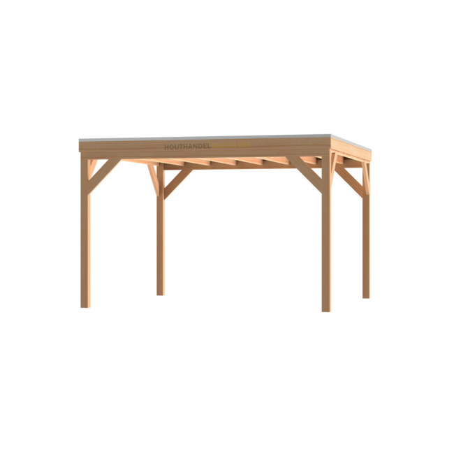 Douglas Houten Overkapping Bouwpakket / Materiaalpakket 400x400cm (4x4 meter)