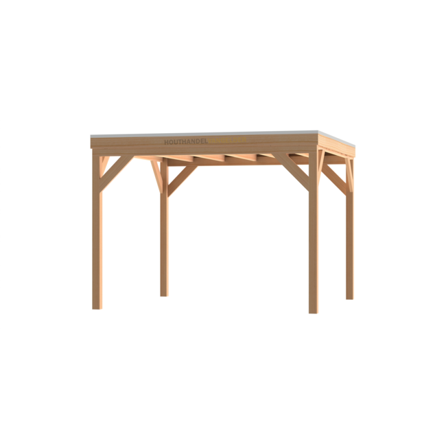 Douglas Houten Overkapping Bouwpakket / Materiaalpakket 350x350cm (3.5x3.5 meter)