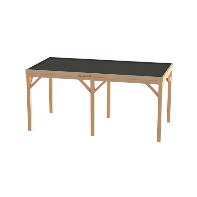 Douglas Overkapping 600x250 cm / 6x2,5 m Bouwpakket | Robuust