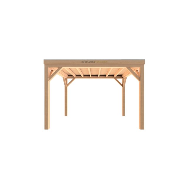 Douglas Overkapping 400x250 cm / 4x2,5 m Bouwpakket | Robuust