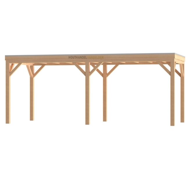 Douglas Overkapping 800x350 cm / 8x3,5 m | Bouwpakket | Robuust