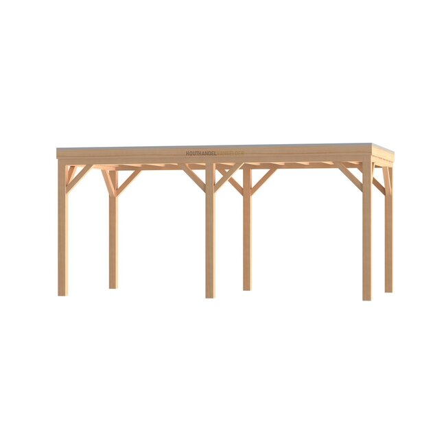Douglas Overkapping 600x400 cm / 6x4 m | Bouwpakket | Robuust