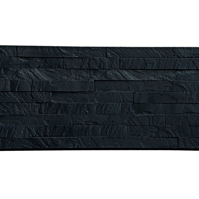 Betonpaal hout beton schutting antraciet GECOAT  diamantkop extra hoog - MAAS