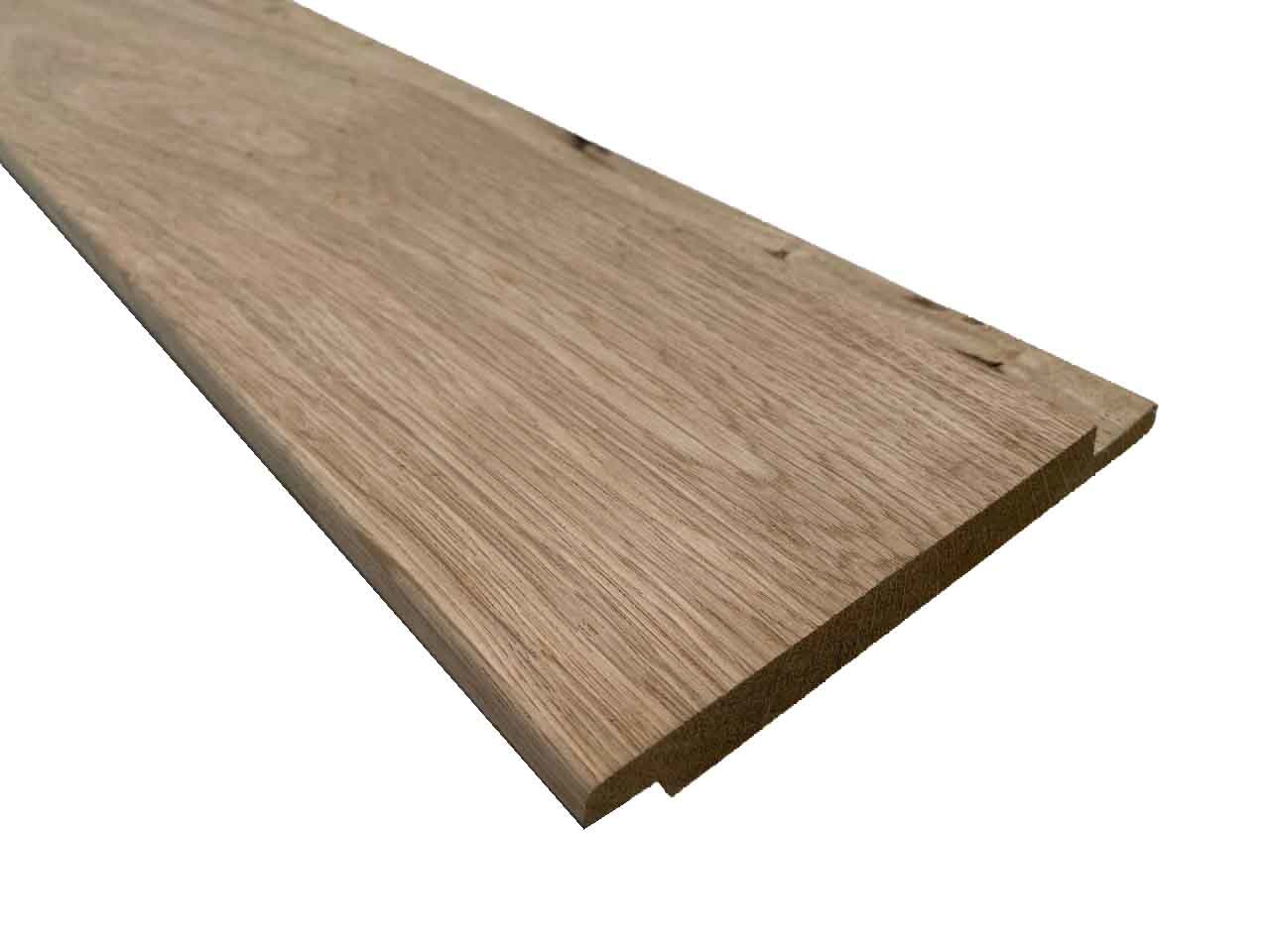 Eiken channelsiding 130wb | Verticale gevelbekleding & Wandbekleding ...