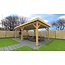 Douglas Overkapping 700x400 cm / 7x4 m | Bouwpakket | Robuust