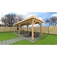 Douglas Overkapping 800x350 cm / 8x3,5 m | Bouwpakket | Robuust