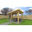 Douglas Overkapping 600x250 cm / 6x2,5 m Bouwpakket | Robuust