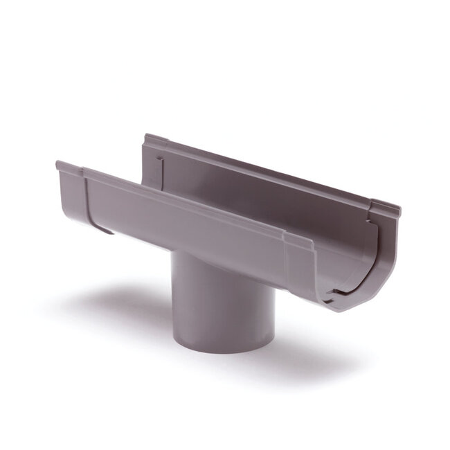 Pvc mini bakgoot 65 mm