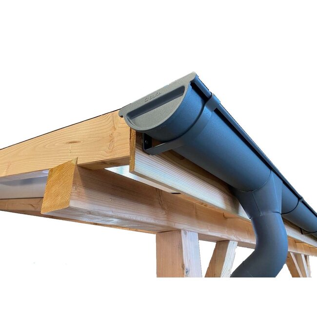 Antraciet Dakgoot Doe-het-zelf Systeem