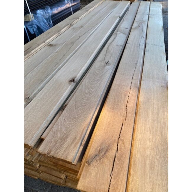 Eiken Halfhouts vellingdeel | Eiken dakbeschot