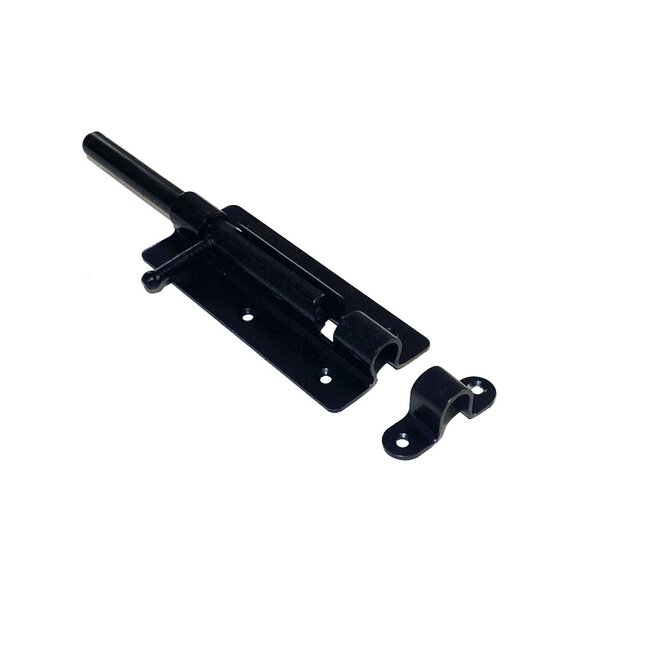 Plaatgrendel voor afsluiten poort of hekwerk