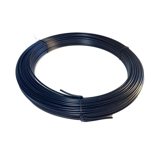 Spandraad groen of zwart voor buitengebruik