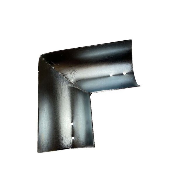 Hoekverbinder voor het verbinden ronde palen