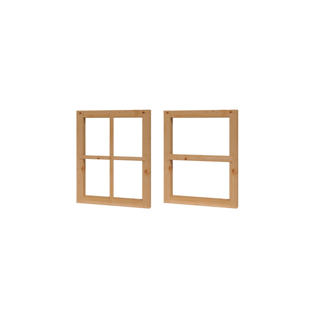Douglas vast raam onbehandeld 642x812mm
