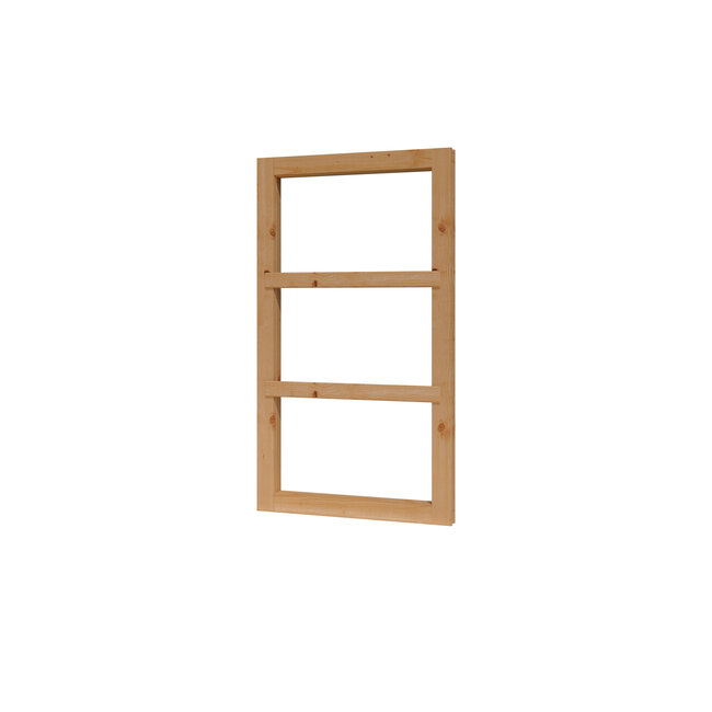Douglas vast raam onbehandeld 642x1168mm
