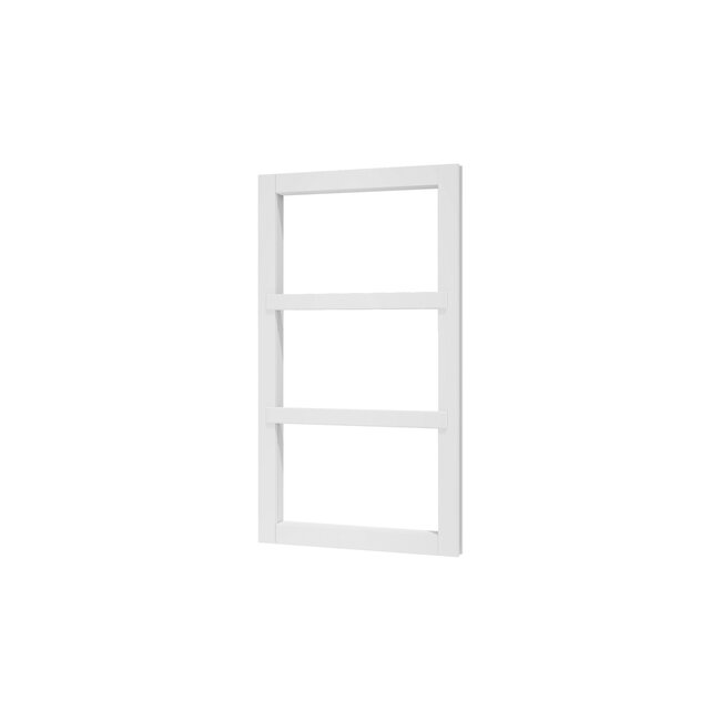 Douglas vast raam wit gegrond