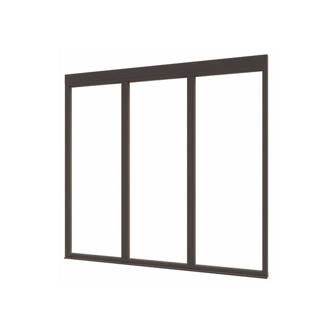 Douglas glaswand steellook diverse maten met stelkozijn