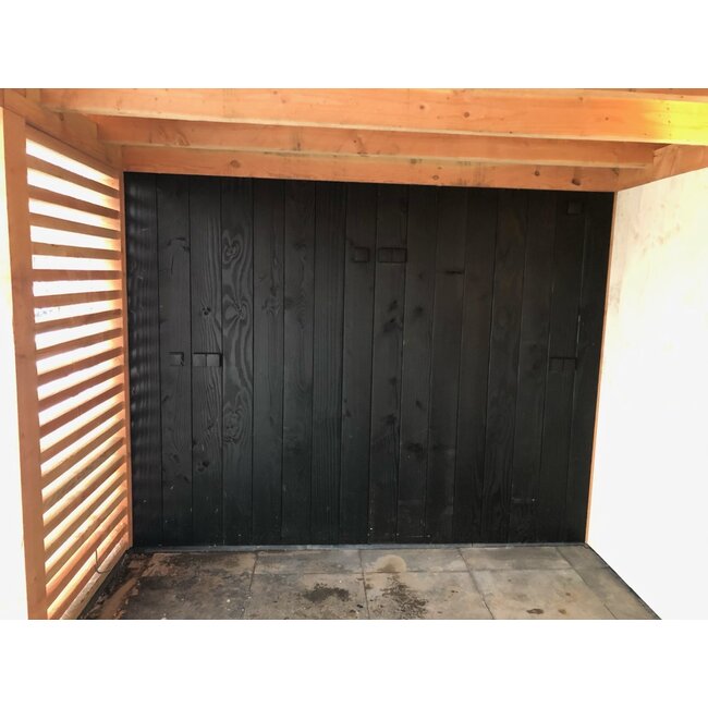 Douglas Sponningplank Zwart Gespoten