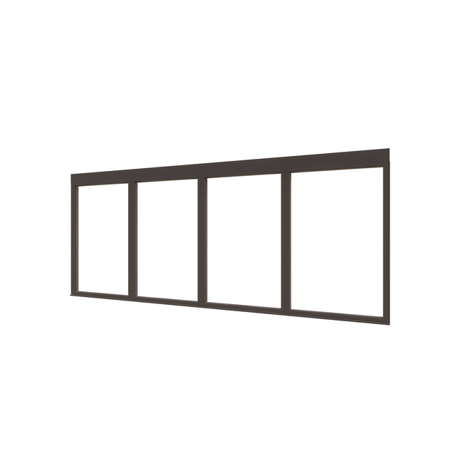 Douglas BW glaswand steellook diverse maten