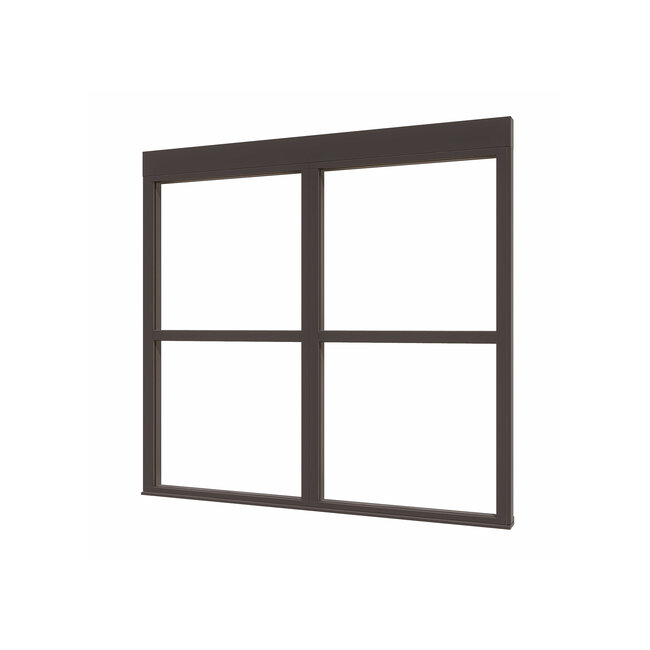 Douglas BW glaswand  2vaks steellook diverse maten