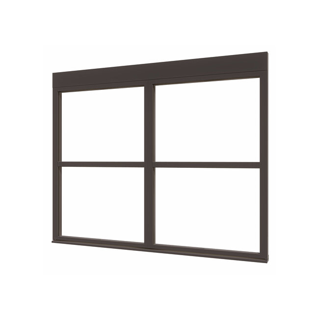 Douglas BW glaswand  2vaks steellook diverse maten