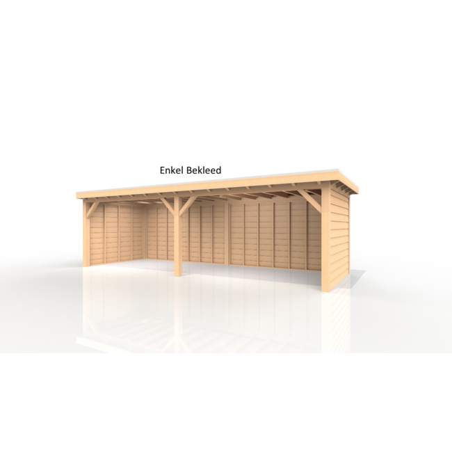 Douglas Overkapping 800x400 cm / 8x4 m | Bouwpakket | Robuust