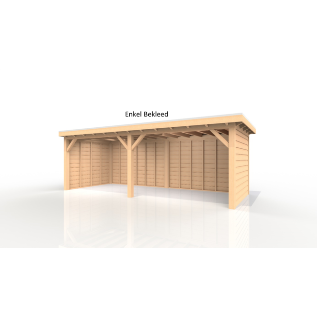 Douglas Overkapping 700x400 cm / 7x4 m | Bouwpakket | Robuust