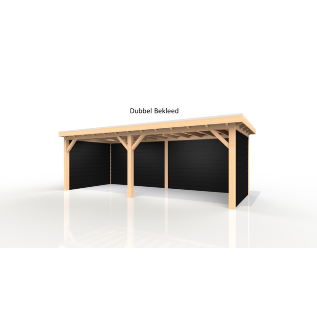 Douglas Overkapping 700x400 cm / 7x4 m | Bouwpakket | Robuust