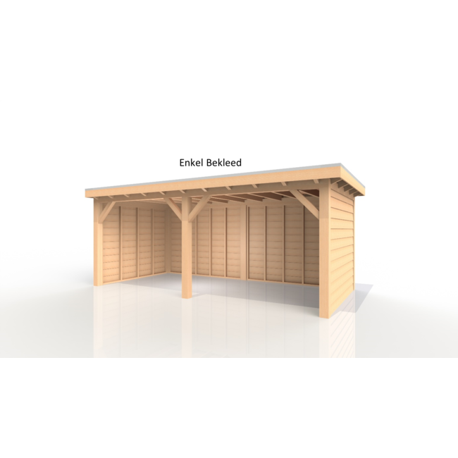 Douglas Overkapping 600x400 cm / 6x4 m | Bouwpakket | Robuust