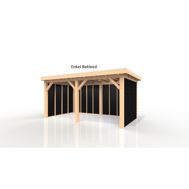 Douglas Overkapping 500x350 cm / 5x3,5 m | Bouwpakket | Robuust