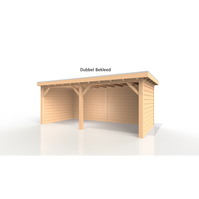 Douglas Overkapping 600x350 cm / 6x3,5 m | Bouwpakket | Robuust