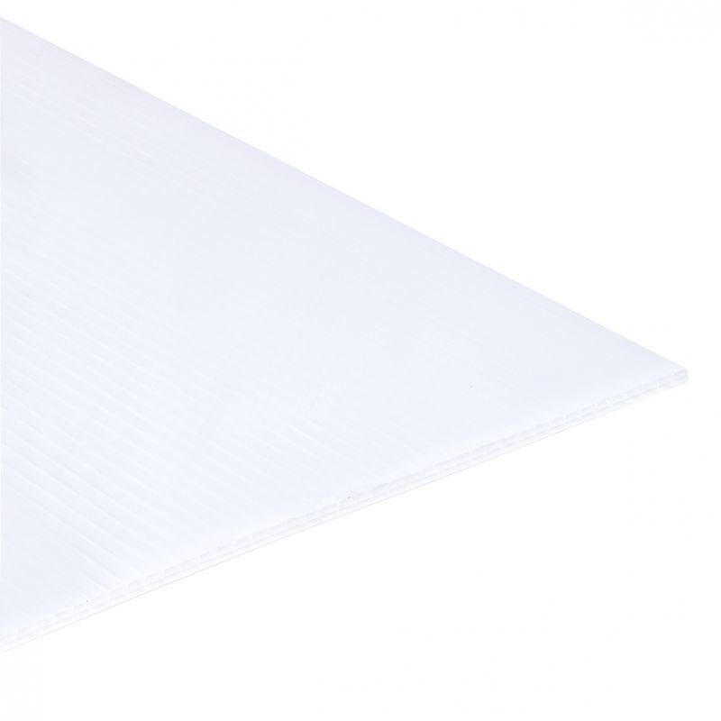 Gebruikt polycarbonaat dakplaat/ kanaalplaat 530x1830x40mm Circulaire