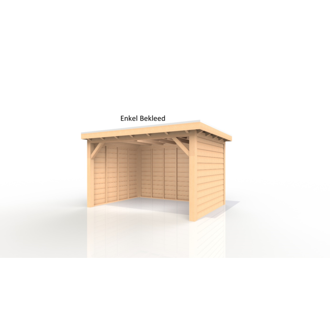 Douglas Overkapping 400x300 cm / 4x3 m | Bouwpakket | Robuust