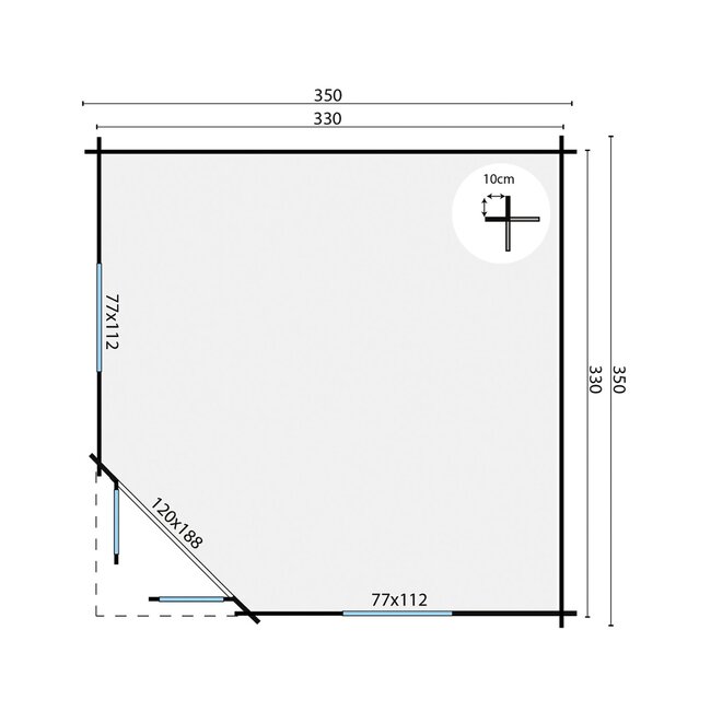 Blokhut Nilsson | Ruim Tuinhuis