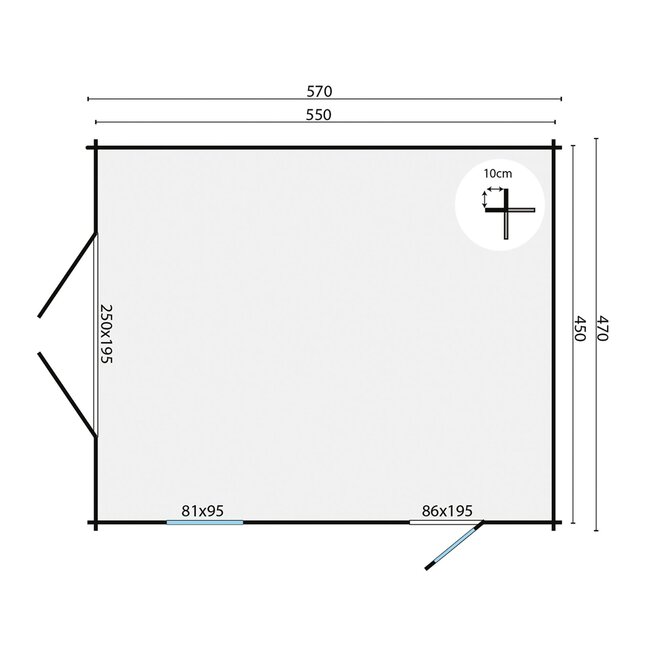 Garage Rydell | Prefab  Houten Garage Bouwpakket